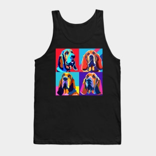 Bloodhound Pop Art - Dog Lover Gifts Tank Top